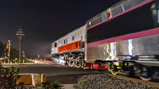 ADA APA KERETA BARU MENDADAK SALAH JALUR Pengiriman Stainless New Gen Trainset 19 ke Surabaya [upl. by Pelagias]