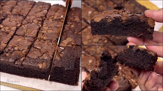 BROWNIES Easy Recipe  Cocoa Powder Brownies [upl. by Ellered]