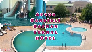 SAFRAN THERMAL RESORT HOTEL AFYON SANDIKLI  Afyon Sandıklı Termal Otel ve Oda Turu [upl. by Foster]