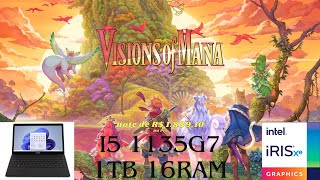 2024 NoteBook Ultra I5 1135G7 Visions of Mana  16GB 1TB intel xe iris 80ue [upl. by Eihcra569]