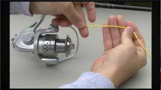 How to Spool a Spinning Reel [upl. by Lorri494]