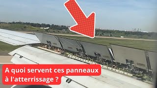 Les 3 RAISONS dutiliser ces spoilers sur un avion à latterrissage [upl. by Nathalia]