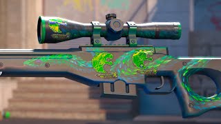 AWP  Atheris STICKER COMBINATION  CS 2 [upl. by Wiedmann]