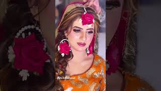 Haldi bridal makeup 😍 stepbystepbridalmakeuptutorial makeup bridelmakup [upl. by Myers670]