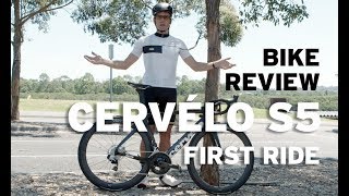 Bike review – Cervélo S5 part 4 The First Ride [upl. by Kitchen826]