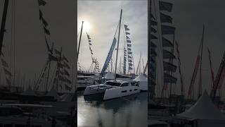 Outremer 52 catamaran  Avantpremière mondiale à La GrandeMotte  Multicoques Mag [upl. by Thornie876]