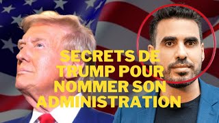 Idriss Aberkane 《 Les secrets de Trump pour nommer sa prochaine Administration 》 [upl. by Theurer388]