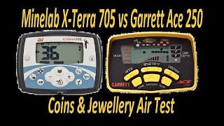 🔄MİNELAB XTERRA 705 vs GARRETT ACE 400İ DEDEKTÖR CEP TESTİ güraydedektör xterra705 garret ace [upl. by Clie]