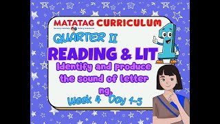 READING amp LITGRADE 1QUARTER 2 WEEK 4 DAY 15  MATATAG [upl. by Neersin]