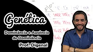 Genética  Dominância Herança Intermediária e Codominância [upl. by Oswald]