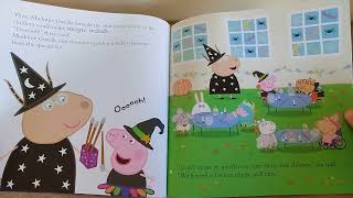 Peppas Magical Halloween Peppa Pig Story Book Read Aloud [upl. by Annaxor]