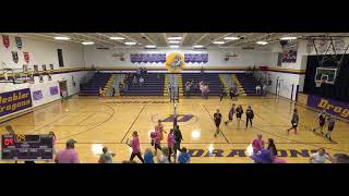 Deshler High School vs Silver Lake High School Womens Varsity Volleyball [upl. by Cheatham]