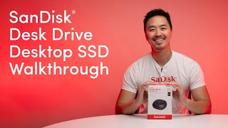 SanDisk® Desk Drive Desktop SSD Walkthrough and AutoBackup [upl. by Inahpets]