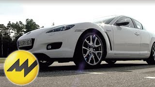 Tracktest Mazda RX8 Patrick Simon bittet den WankelmotorSp [upl. by Meirrak]