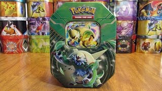 25 Pokemon Tin Opening Chesnaught EX [upl. by Philippine673]