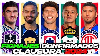 JORGE SANCHEZ a CRUZ AZUL ¡JUAN ESCOBAR al TOLUCA 🤑 FICHAJES CONFIRMADOS 2024 liga MX [upl. by Lanahtan]