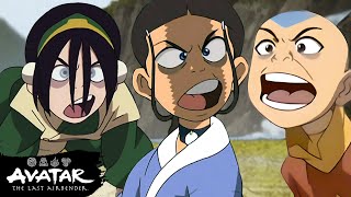 Team Avatar Fighting EACH OTHER For 22 Minutes Straight 💥  Avatar The Last Airbender [upl. by Zedekiah]