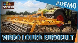 DÉMO Vibroculteur EUROKULT Staltech by Agripartner [upl. by Cantu354]