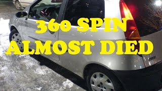 360 Spin Near Death Experience In a Fiat [upl. by Cela61]