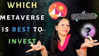 Which Metaverse is best to Invest  Hindi [upl. by Ajnin]