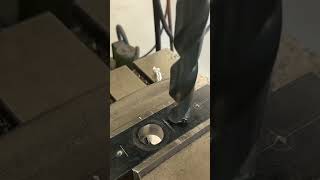 slow motion drilling at millwright school for apprentices [upl. by Atinoj]