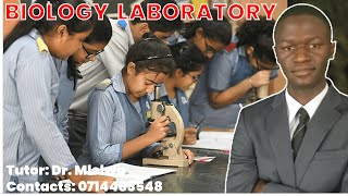 Biology laboratory ll Form one biology ll Topic 1 ll Dr Mlelwa 0714483548 [upl. by Berkow951]