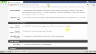 How to configure OpenVPN in pfSense version 234 [upl. by Dwinnell]