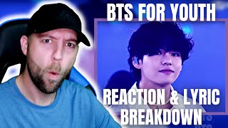 BTS  For Youth REACTION amp Lyric Breakdown  Metal Music Fan Reaction [upl. by Atniuq310]