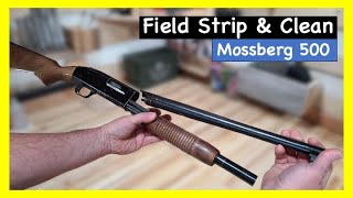 Mossberg 500 Field Strip amp Clean  Essential DIY Maintenance Guide [upl. by Onairpic]