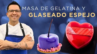 Masa de gelatina y glaseado espejo las mejores recetas [upl. by Ayana936]