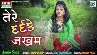 Shital Thakor  New BEWAFA Song  Tere Dard Ke Zakham  तेरे दर्दके जखम  Latest Hindi Song [upl. by Lana]