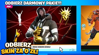 SKIN PAKIET ZA 0 ZŁ DLA KAŻDEGO JAK ODEBRAĆ w Fortnite [upl. by Nicolea435]