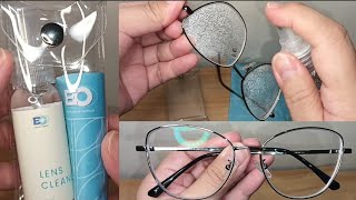 EO Lens Cleaner Executive Optical Lens Cleaner for Eyeglass Sunglasses Cellphone Screen Etc [upl. by Yelrehs967]