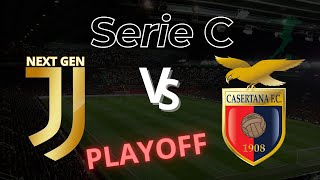 Juventus Next Gen vs Casertana  Playoff Serie C  LIVE [upl. by Potash193]