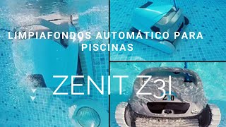 Limpiafondos automático para piscinas Zenit Z3i [upl. by Taam545]