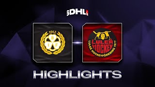 Brynäs IF vs Luleå HockeyMSSK  Game Highlights [upl. by Halsey208]