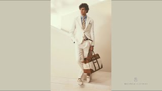 BRUNELLO CUCINELLI Menswear Spring Summer 2024 Collection [upl. by Erodasi]