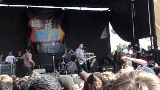 Thrice  All The World Is Mad  Live  Warped Tour in Pomona 62609 [upl. by Aihsak]