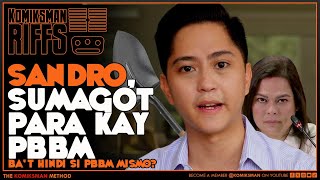 Sandro Marcos Sumagot Para Kay PBBM Tungkol sa mga SInabi ni VP Sara Duterte [upl. by Eruot]