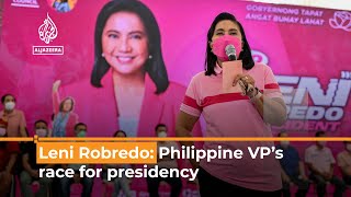 Philippines election VP Leni Robredo and the ‘Pink Wave’ I Al Jazeera Newsfeed [upl. by Maunsell]