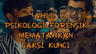 PSIKOLOGI FORENSIK REZA INDRAGIRI MEMATAHKAN KESAKSIAN AEP⁉️ [upl. by Eelytsirk]