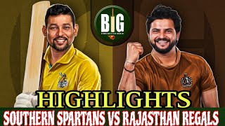 Southern Spartans vs Rajasthan Regals Highlights 2024  Big Cricket League 2024 Highlights  Match 2 [upl. by Nomihs]