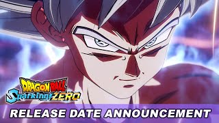 DRAGON BALL Sparking ZERO – Release Date Announcement Trailer [upl. by Ainod]