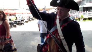 Firing of 1766 French Charleville Musket [upl. by Halda768]