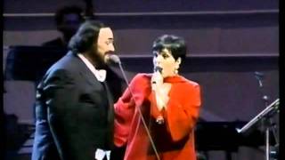 Luciano Pavarotti e Liza Minnelli  New York New York [upl. by Vitale]