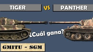 Tiger VS Panther  Segunda Guerra Mundial [upl. by Bobker]