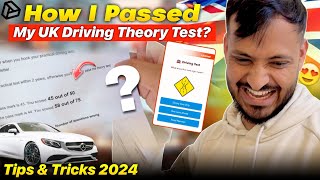 I PASSED MY UK DRIVING THEORY TEST IN FIRST ATTEMPT AS PAKISTANI 🇵🇰🚘 [upl. by Blank683]