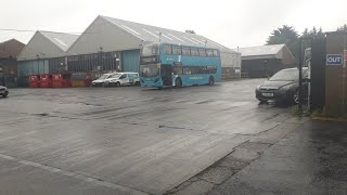 Arriva Kent amp Surrey ADL Enviro400 YY14 WFW 6474 Arriving Into Arriva Bus Depot Gillingham Kent [upl. by Enaud196]