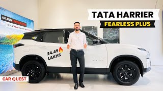 2024 Tata Harrier Fearless Plus Walkaround  Car Quest [upl. by Stefanac]