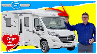 Camping car Florium Baxter  Un luxueux profilé compact [upl. by Sukcirdor]